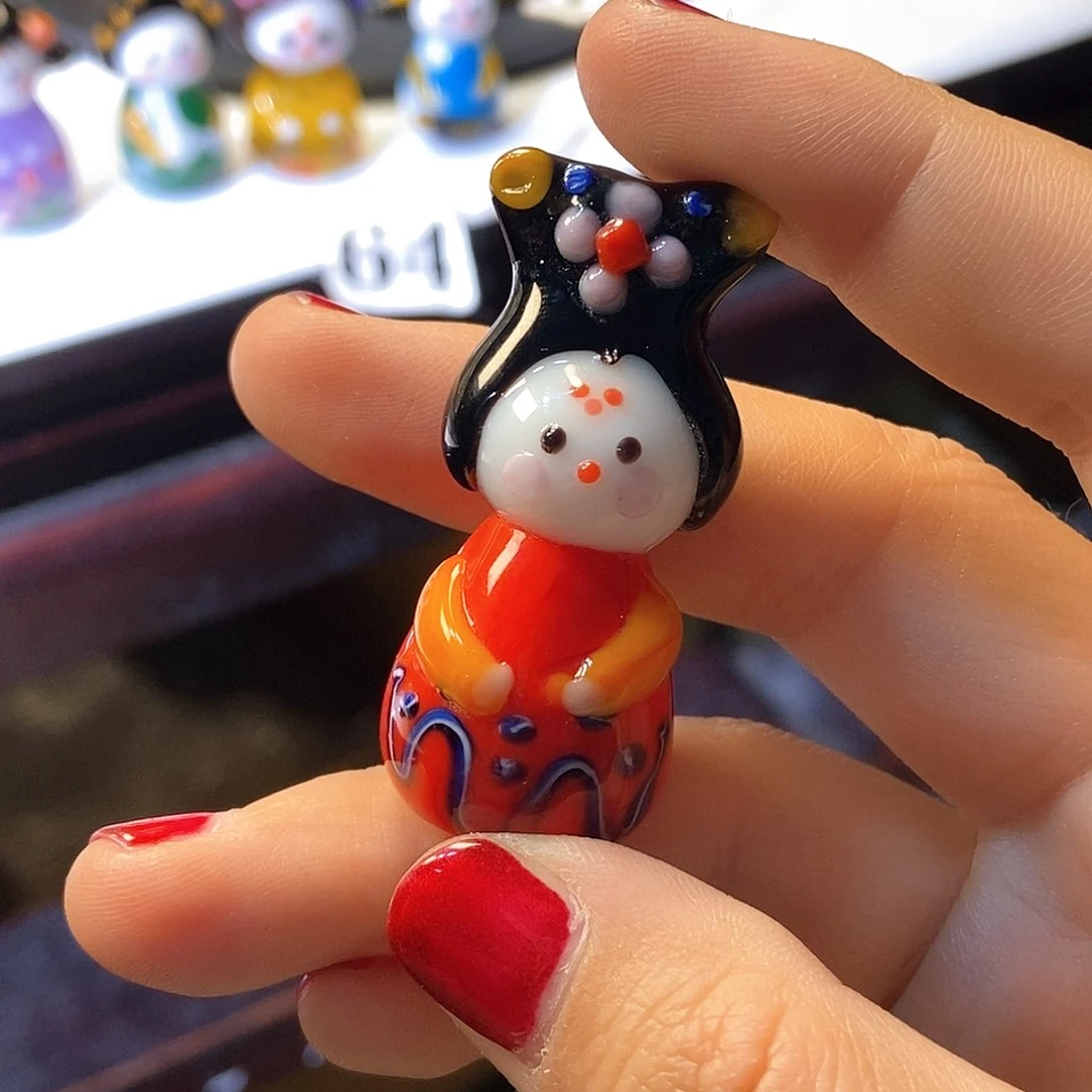 琉璃手工艺品?****6小侍女