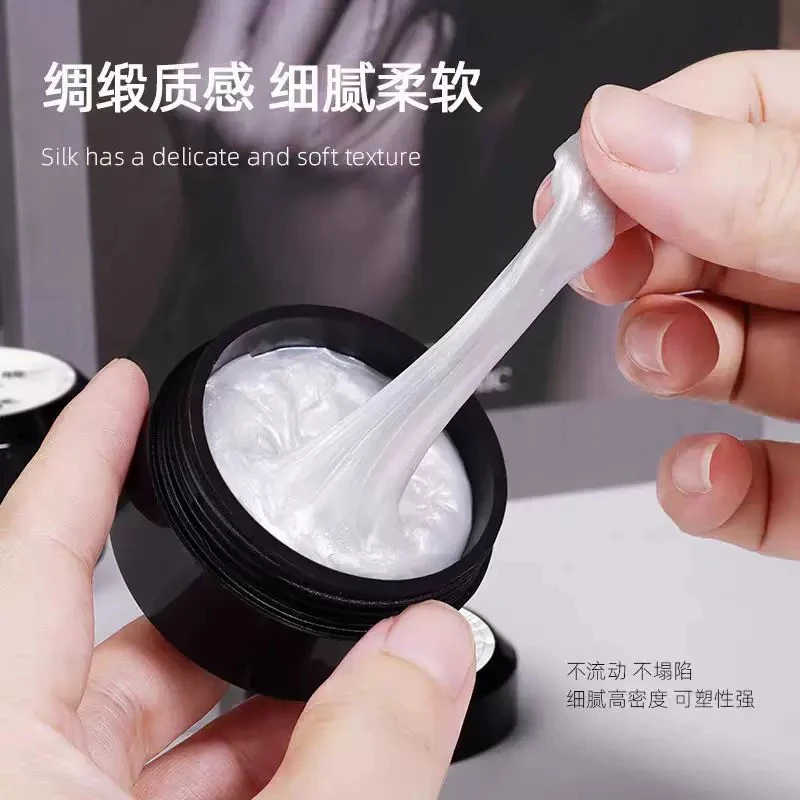 美甲立体软糖胶不粘手延长胶模型胶PVC3D甲油雕花塑型光疗日式