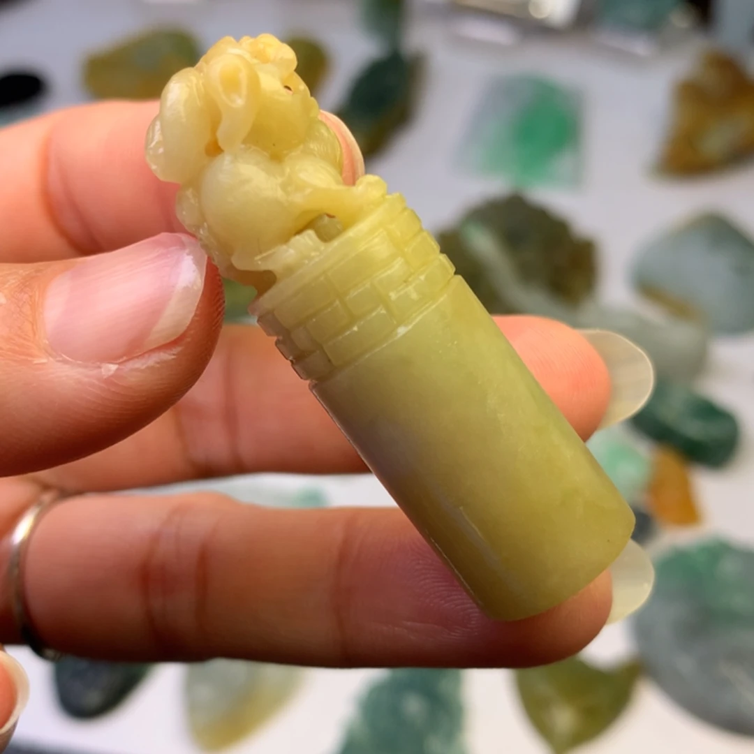 弎***幸未镶嵌定制翡翠翡翠