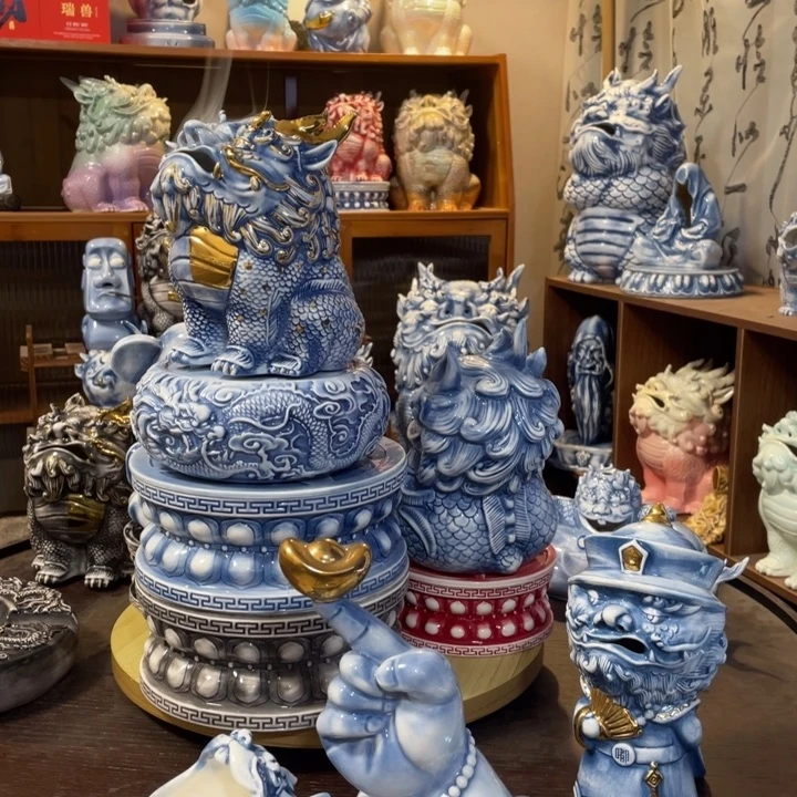 彬***墩瓷片摆件111111111111