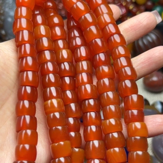 青***华玛瑙/玉髓未镶嵌颈饰