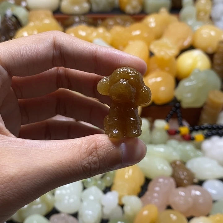 完全开放糖色小的