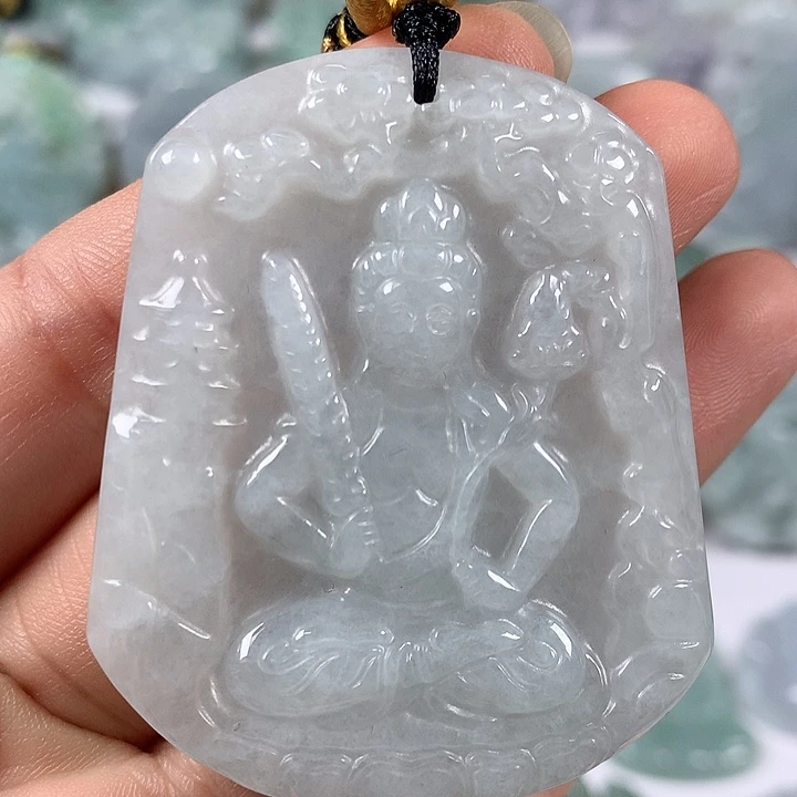 颈饰未镶嵌翡翠虚空藏福利