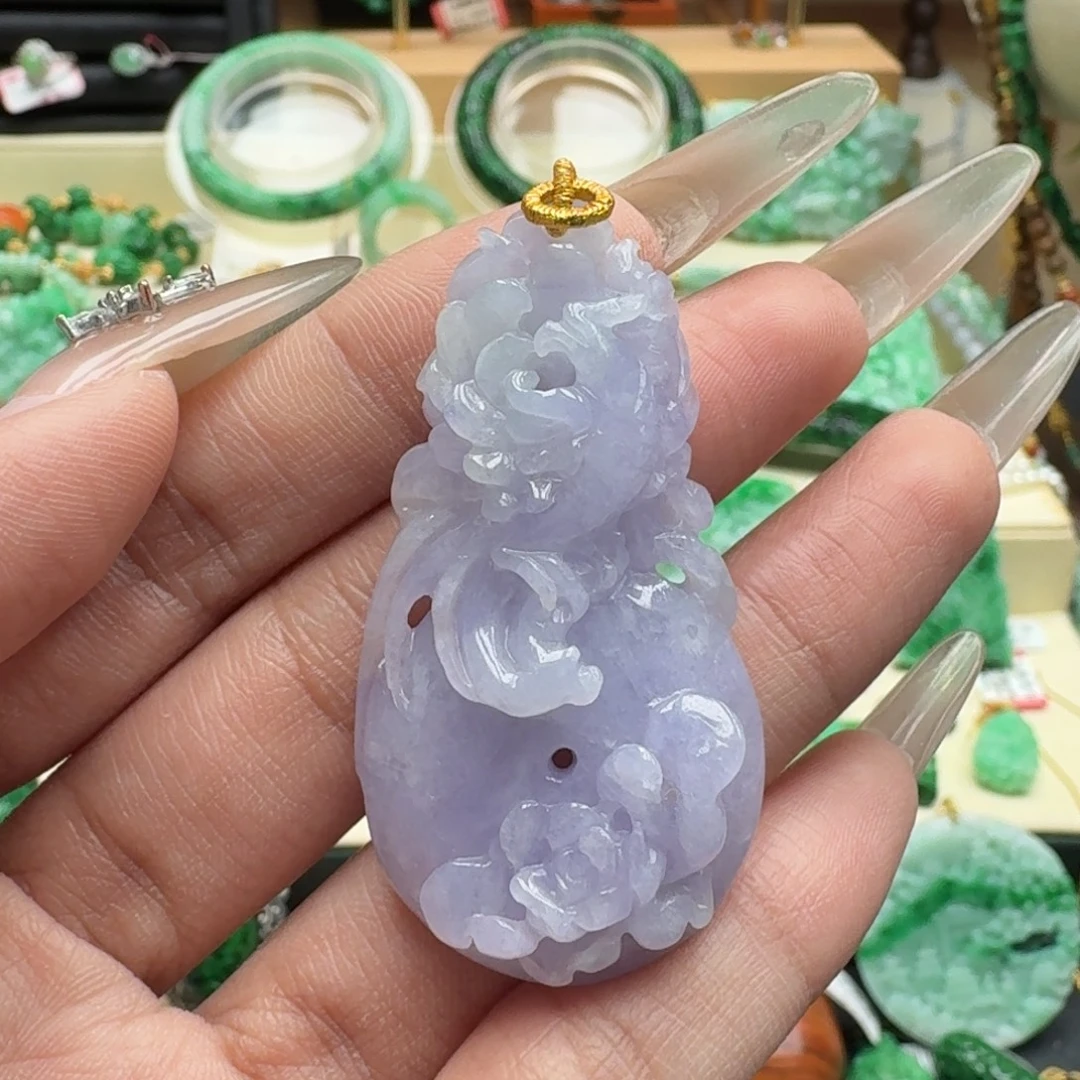 翡翠未镶嵌颈饰翡翠吊坠