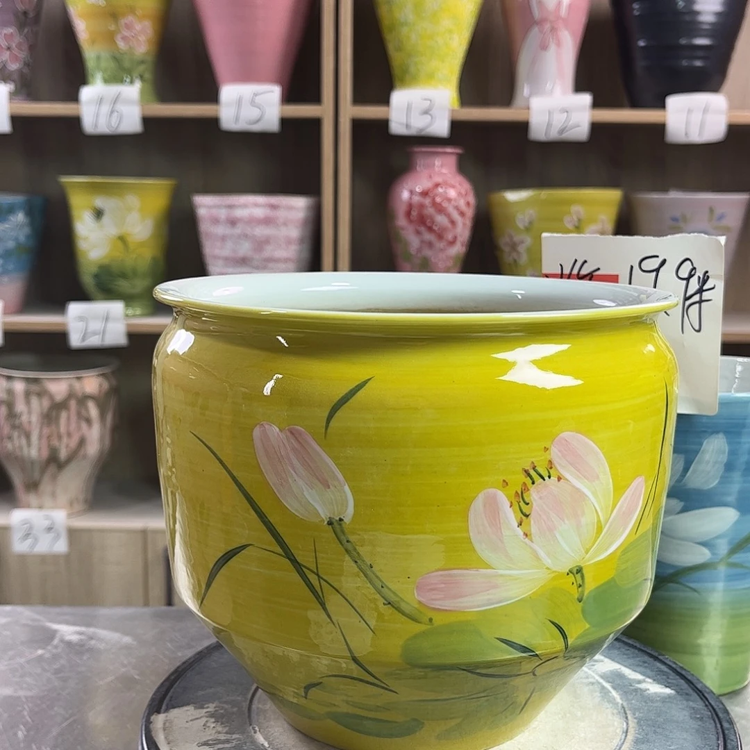 景德镇陶瓷花盆花盆