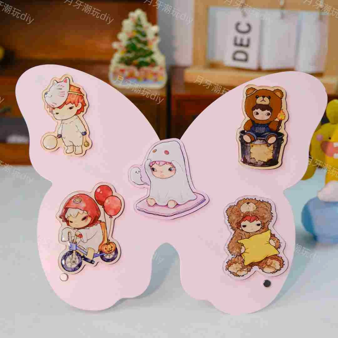 【xiaoye-冰箱贴】亚克力水晶滴胶冰箱贴二创盲袋【糖果】