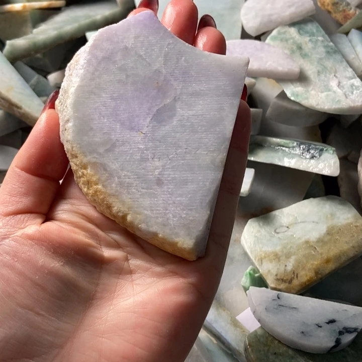 翡翠颈饰未镶嵌天然植物