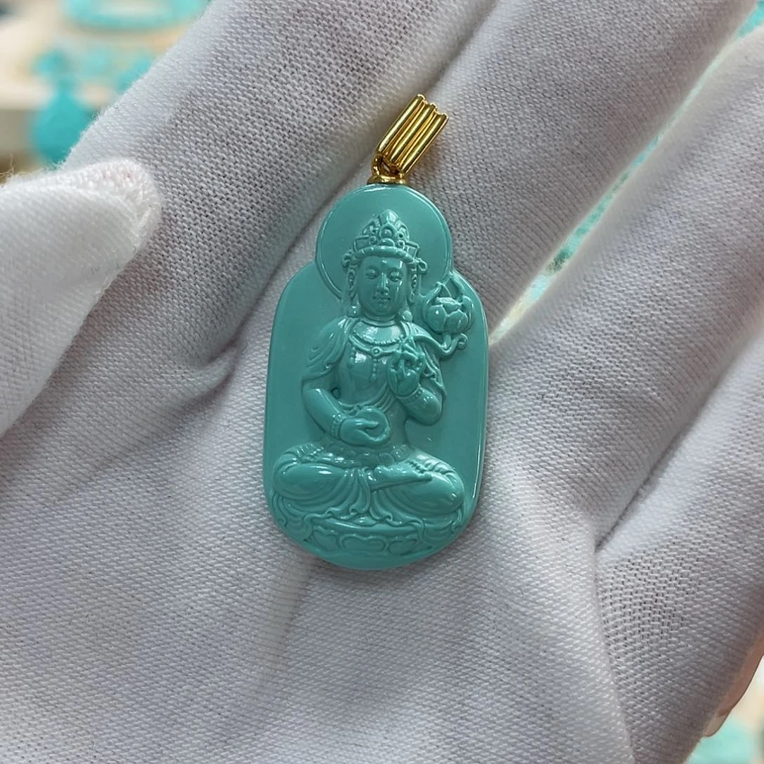 绿松石珠宝奇石未镶嵌