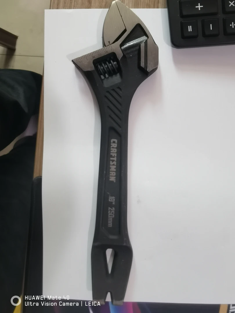 活动扳手开口扳手多功能活口扳手撬棍起钉器美国工匠品牌10寸