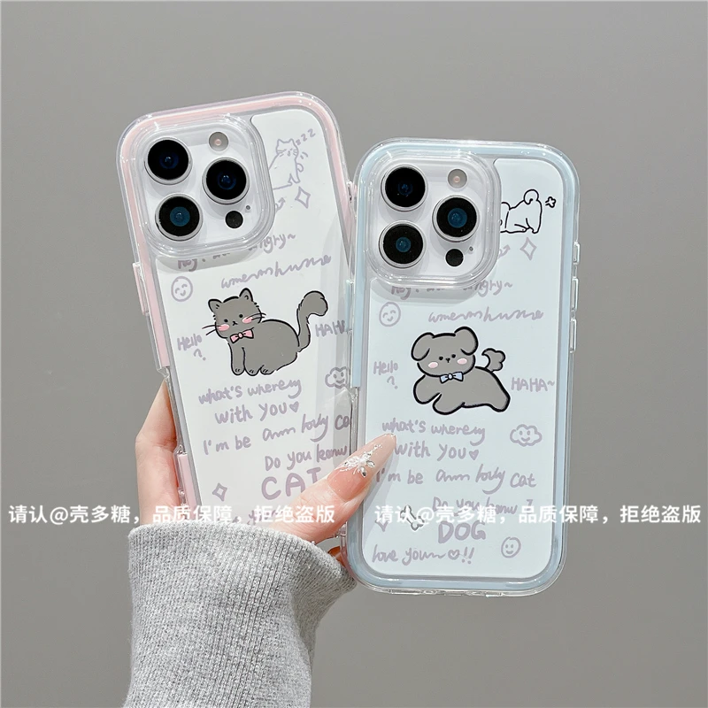 炫彩镜面适用苹果17/iPhone/华为荣耀/OPPO/小米手机壳pura70爆款