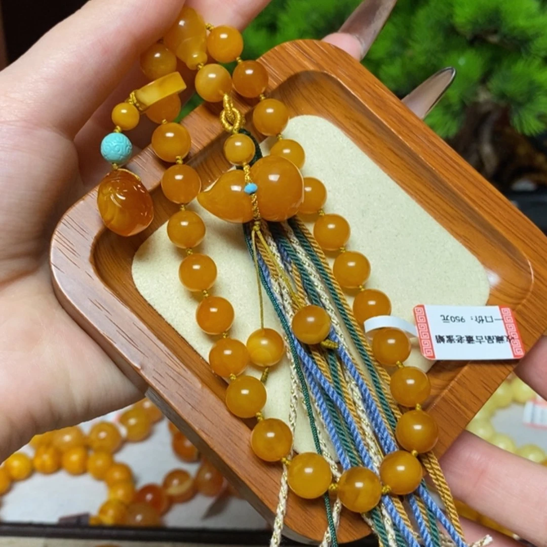 【闪购商品】蜜蜡套链未镶嵌手持