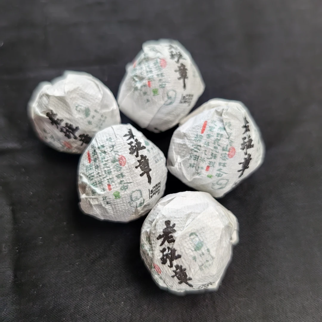 老班章 2025古树挑采 龙珠5颗