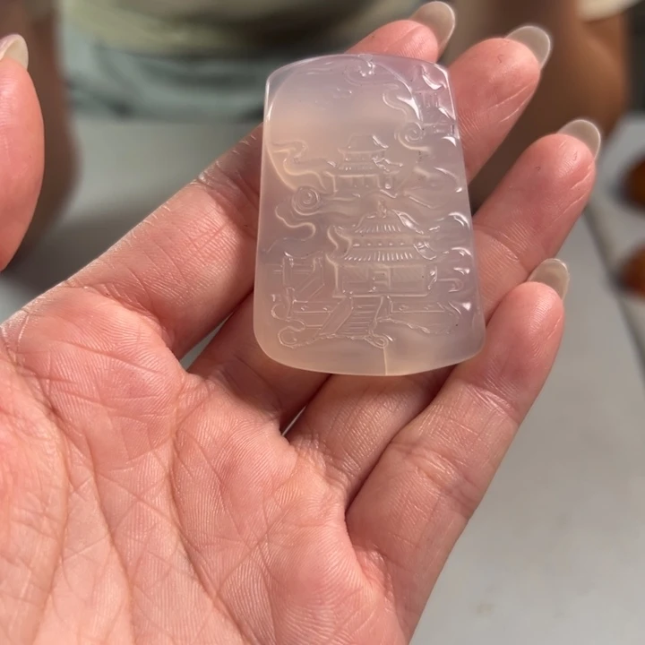 玛瑙/玉髓吊坠(不含链)未镶嵌