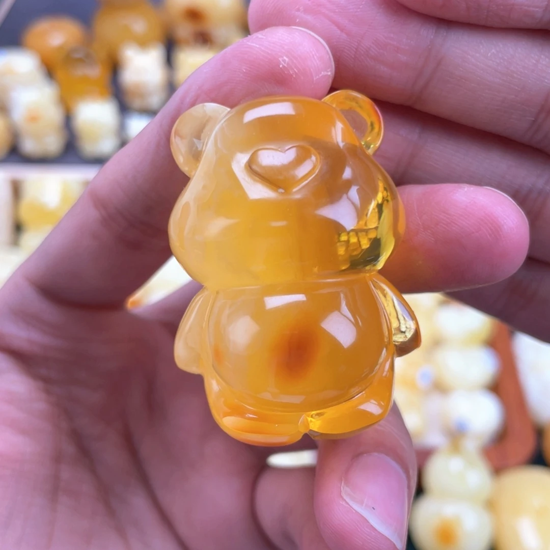 裸石琥珀未镶嵌蜜蜡