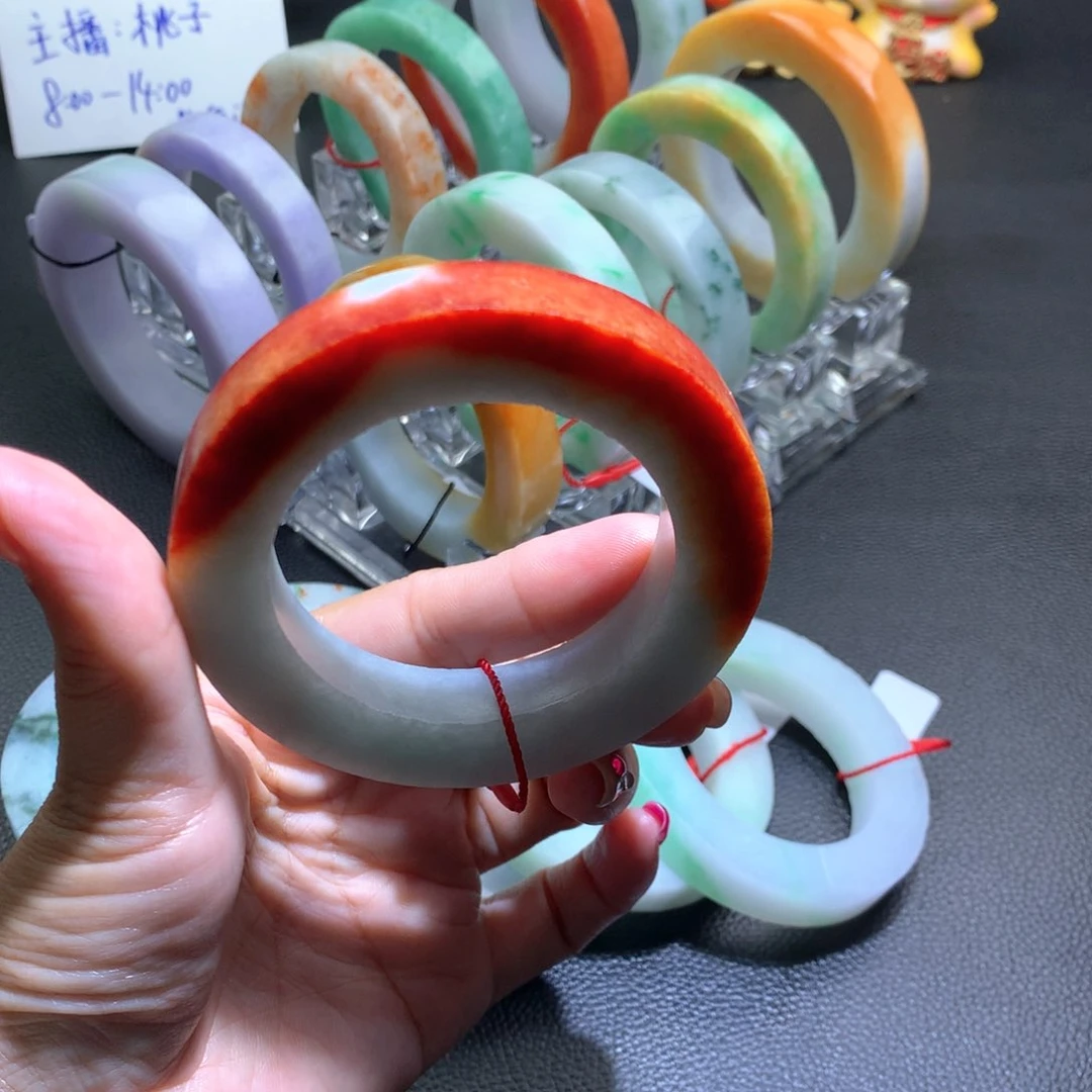 未镶嵌红红火火定制翡翠65内