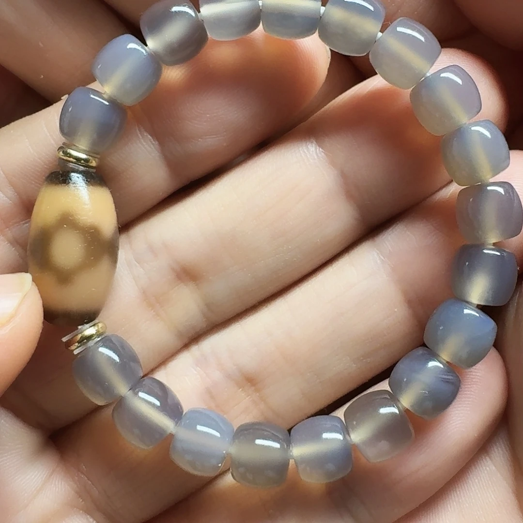 玛瑙/玉髓未镶嵌手链