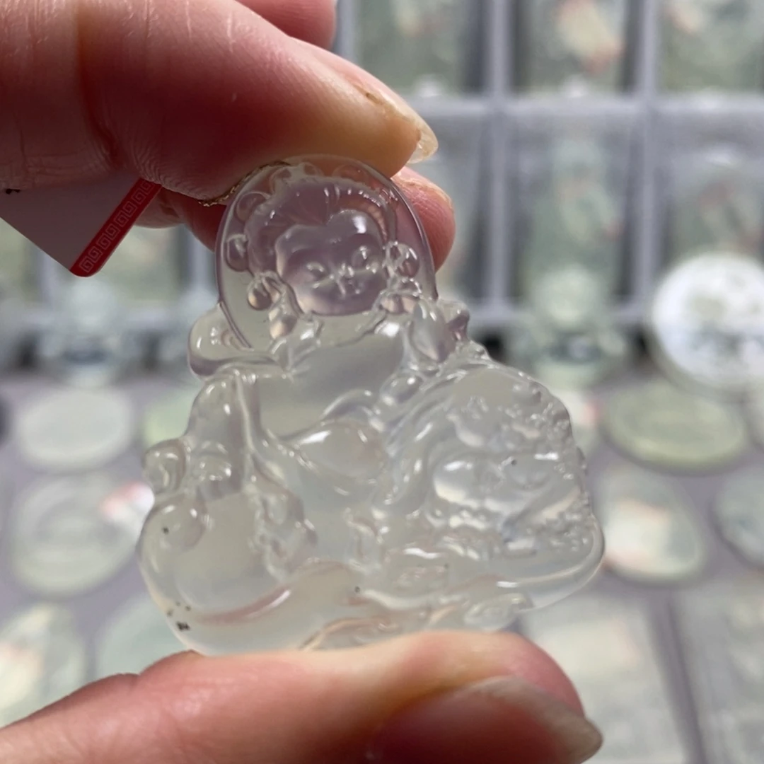 未镶嵌蛇纹石玉颈饰