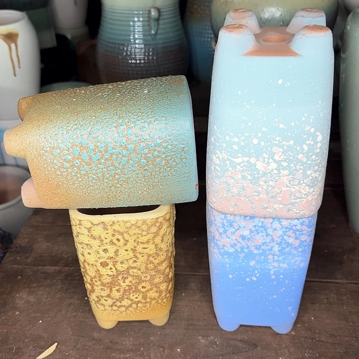 紫砂花盆口径大小可以问客服哦