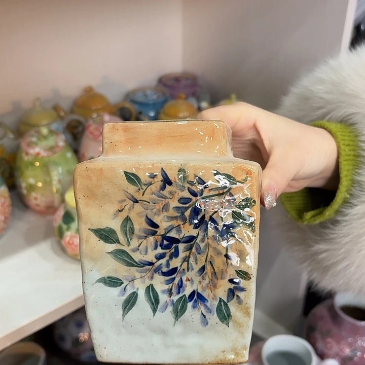 杯景德镇釉下五彩手绘陶瓷