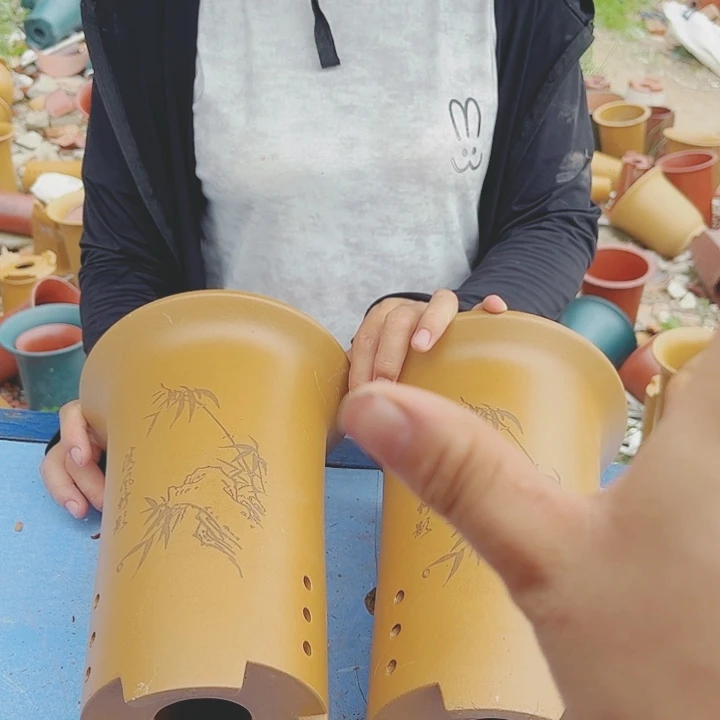 紫砂花盆宜兴紫砂精品花盆