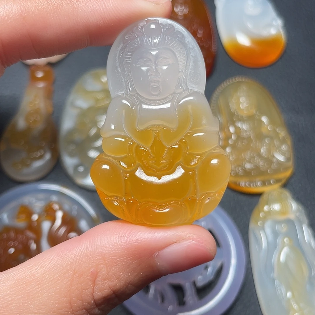 未镶嵌颈饰玛瑙/玉髓