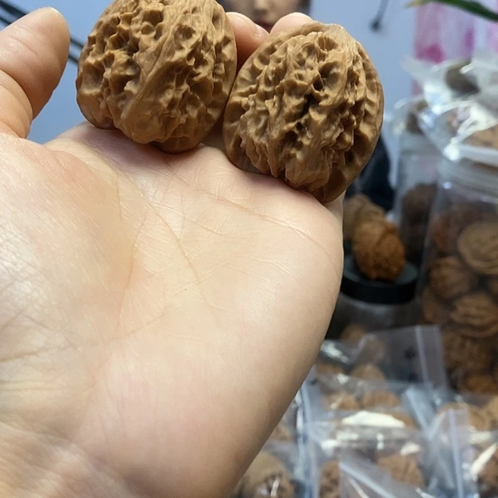文玩核桃把件38.5野牛小众