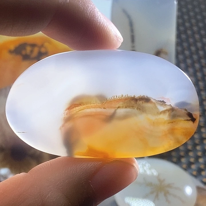 玛瑙/玉髓颈饰未镶嵌承*