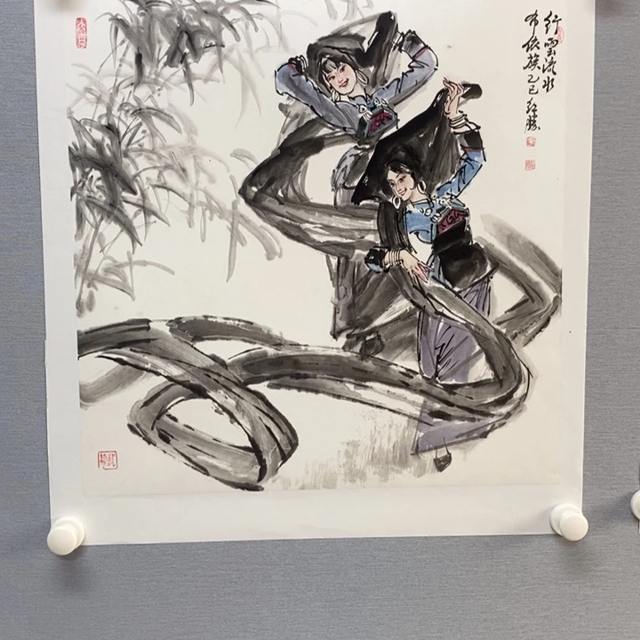 国画亲笔手绘原创