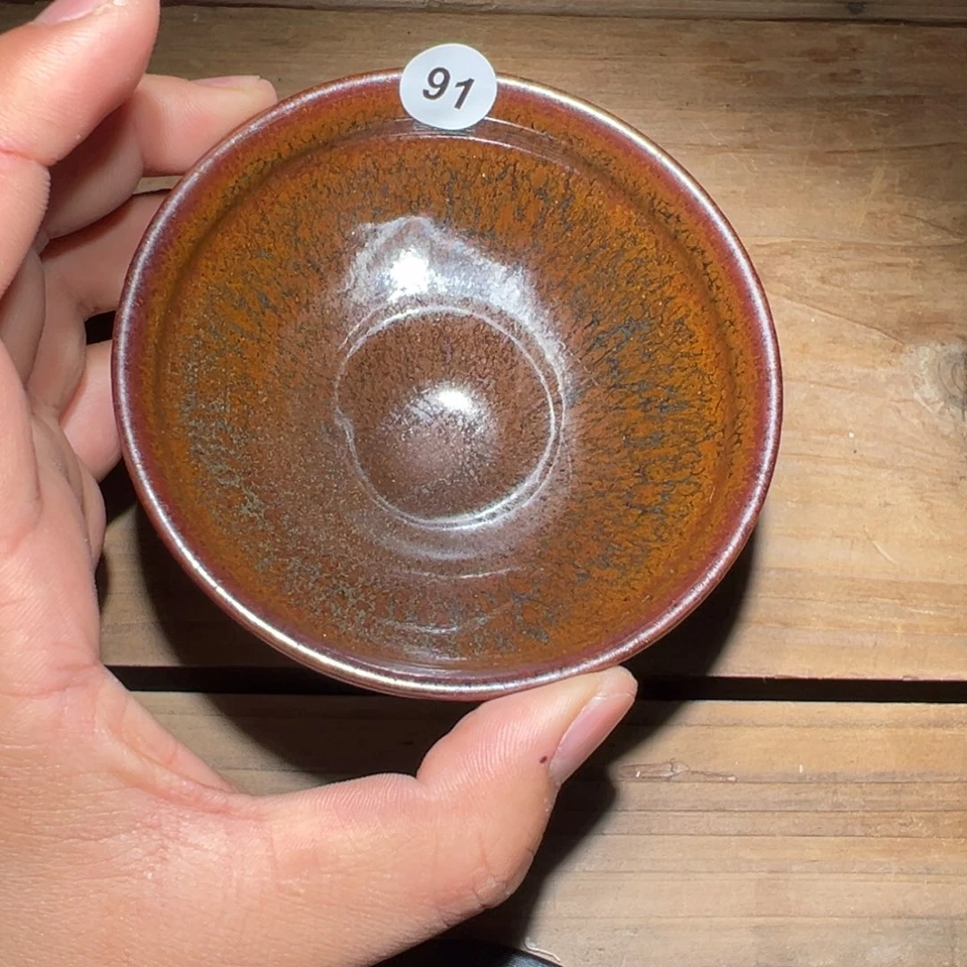 茶盏老表精选柴烧91