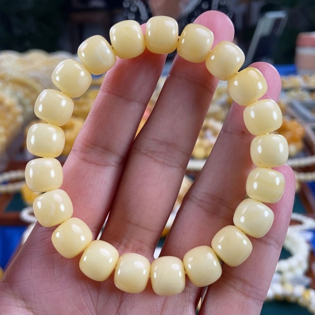 琥珀未镶嵌珠宝奇石10+奶白浓蜡老型14.82