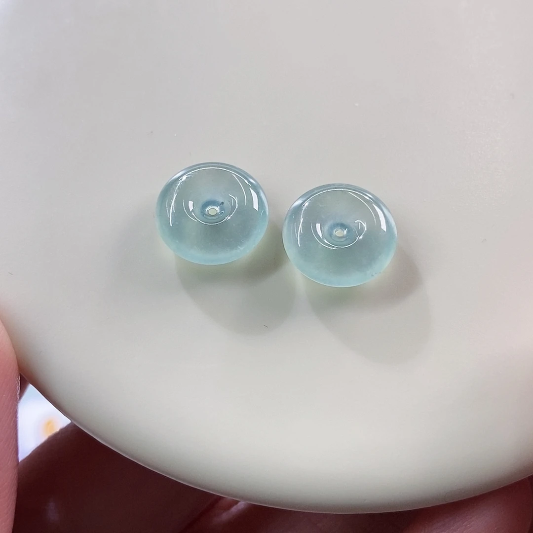 裸石翡翠天空蓝钢