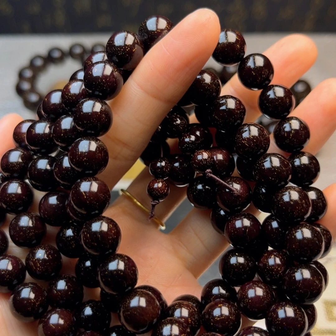 檀香紫檀（小叶紫檀）1.0 108 带星