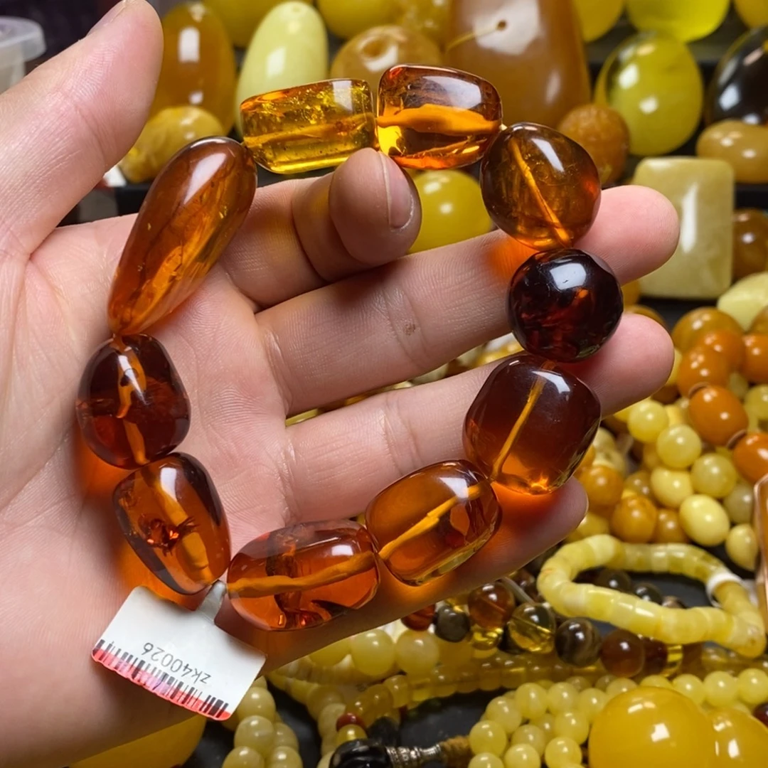 琥珀未镶嵌裸石蜜蜡