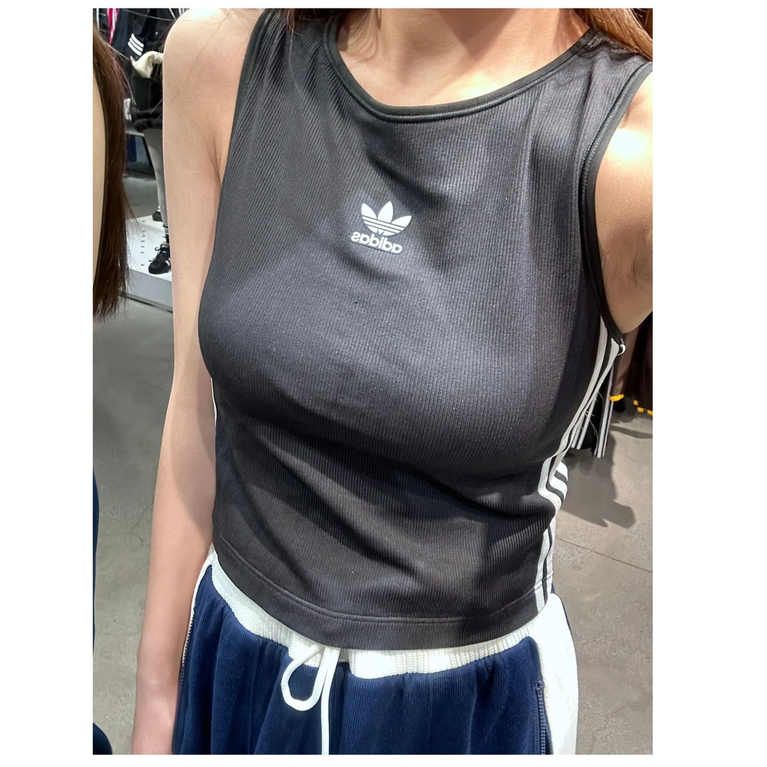 【阿迪达斯/商场同款新品】Adidas三叶草女子夏季无袖背心KB6417