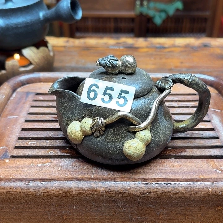 纯手工制作粗陶茶具你****?