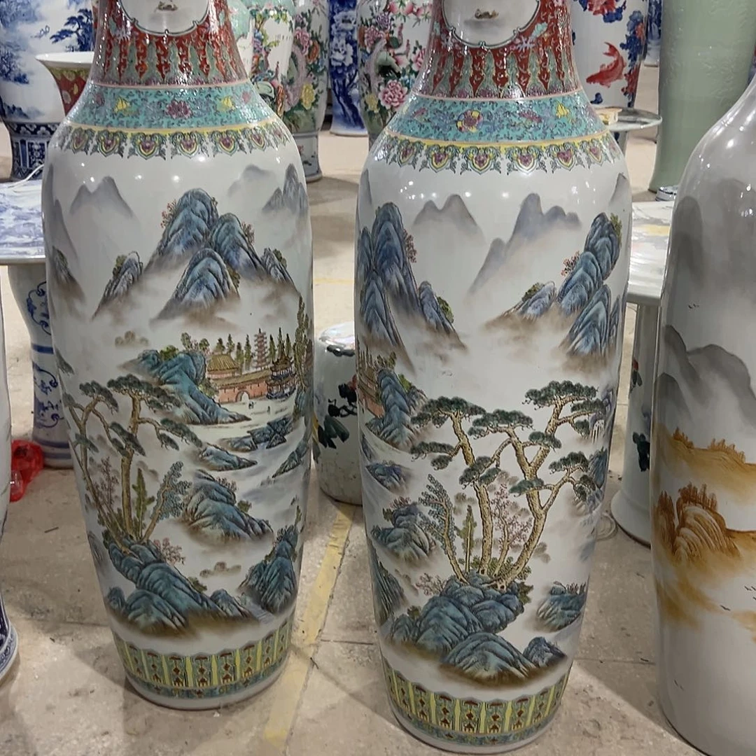 惠友陶瓷高度1.4米落地一对