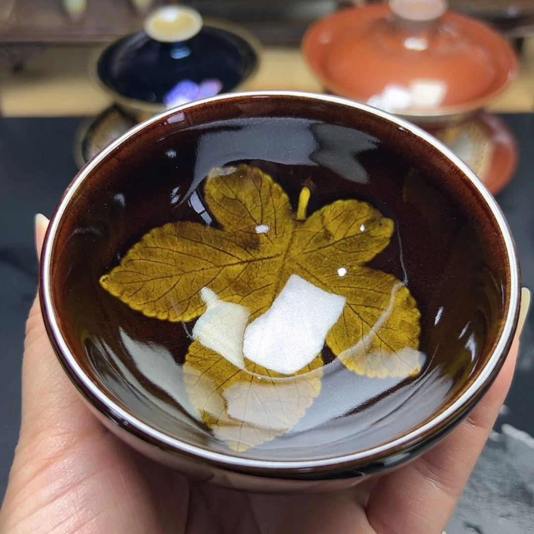 【闪购商品】茶盏建窑建盏主人杯