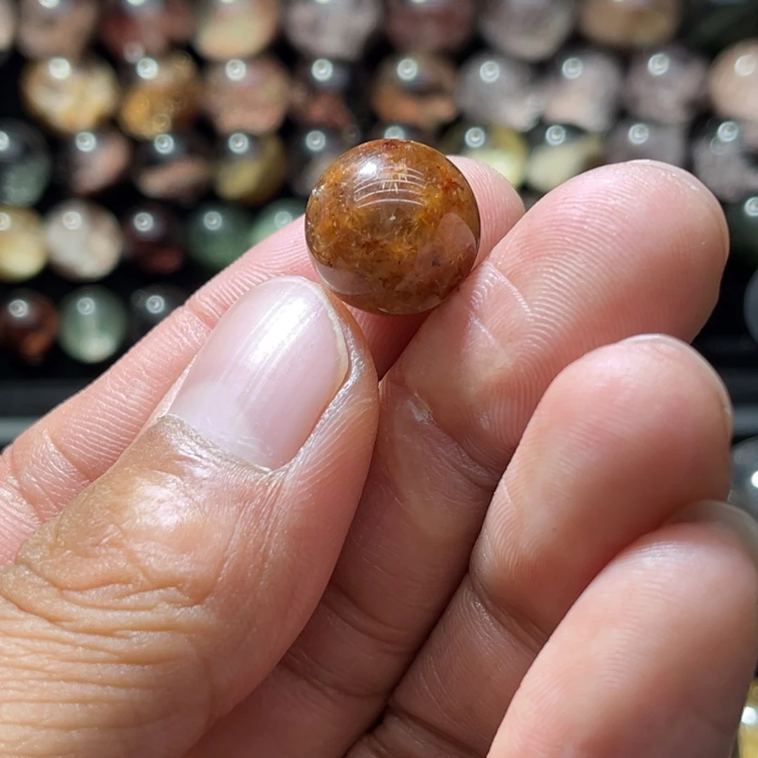 幽灵单珠未镶嵌水晶14.7mm