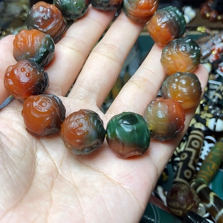 玛瑙/玉髓未镶嵌手链