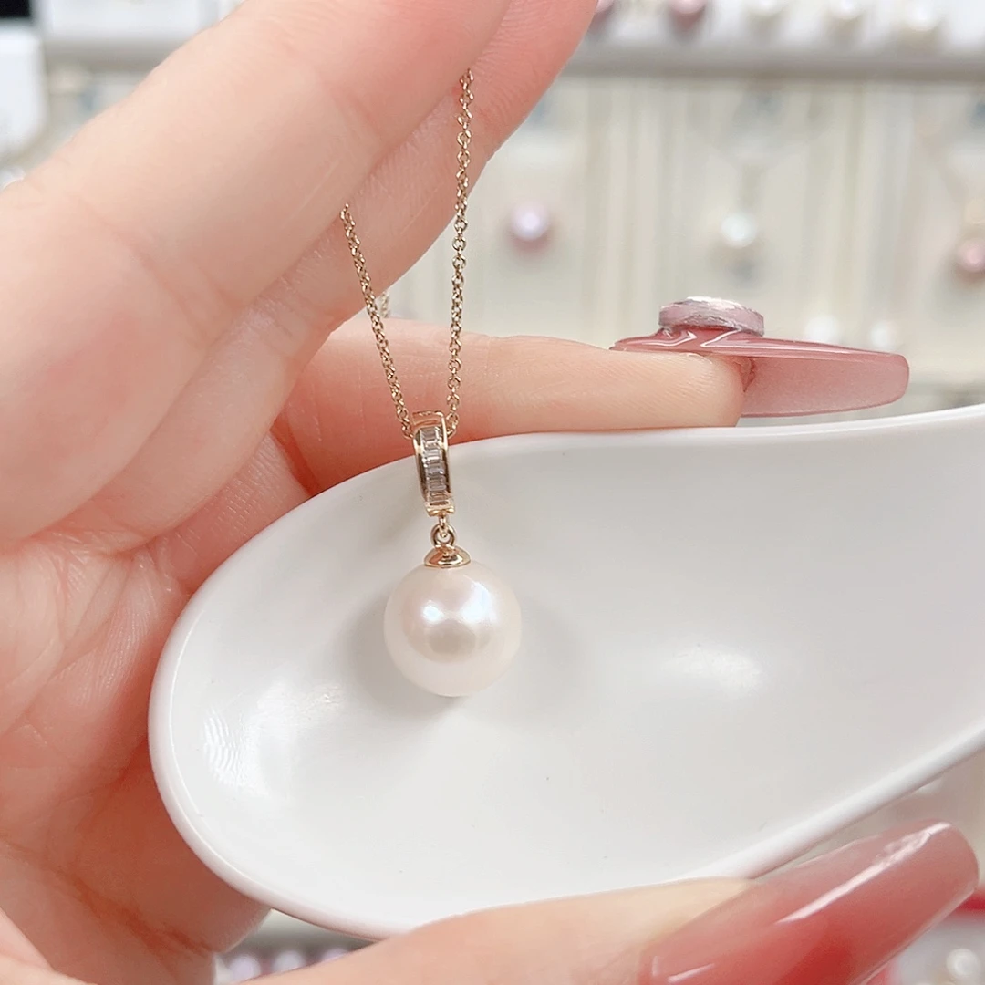 吊坠(赠链)淡水珍珠合金