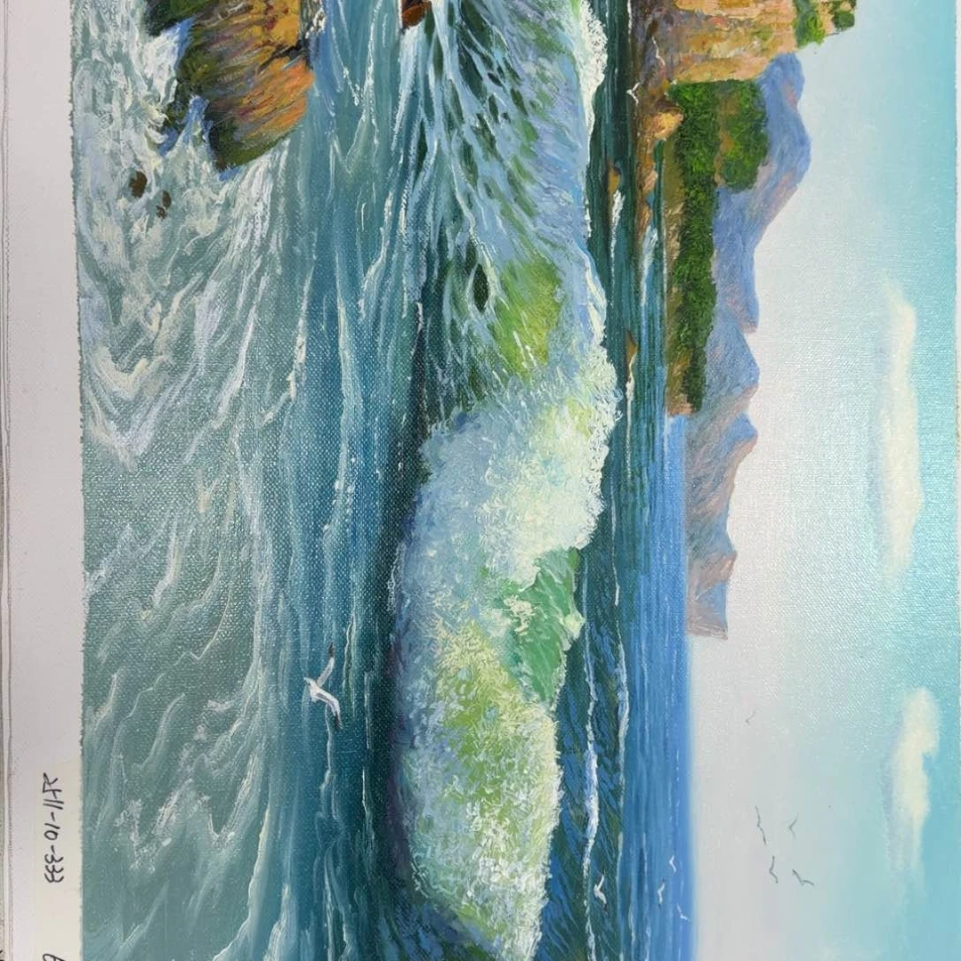 油画在哪呢我想问一下