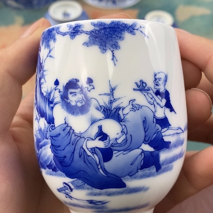 杯现代景德镇全手工全手绘茶具1688888