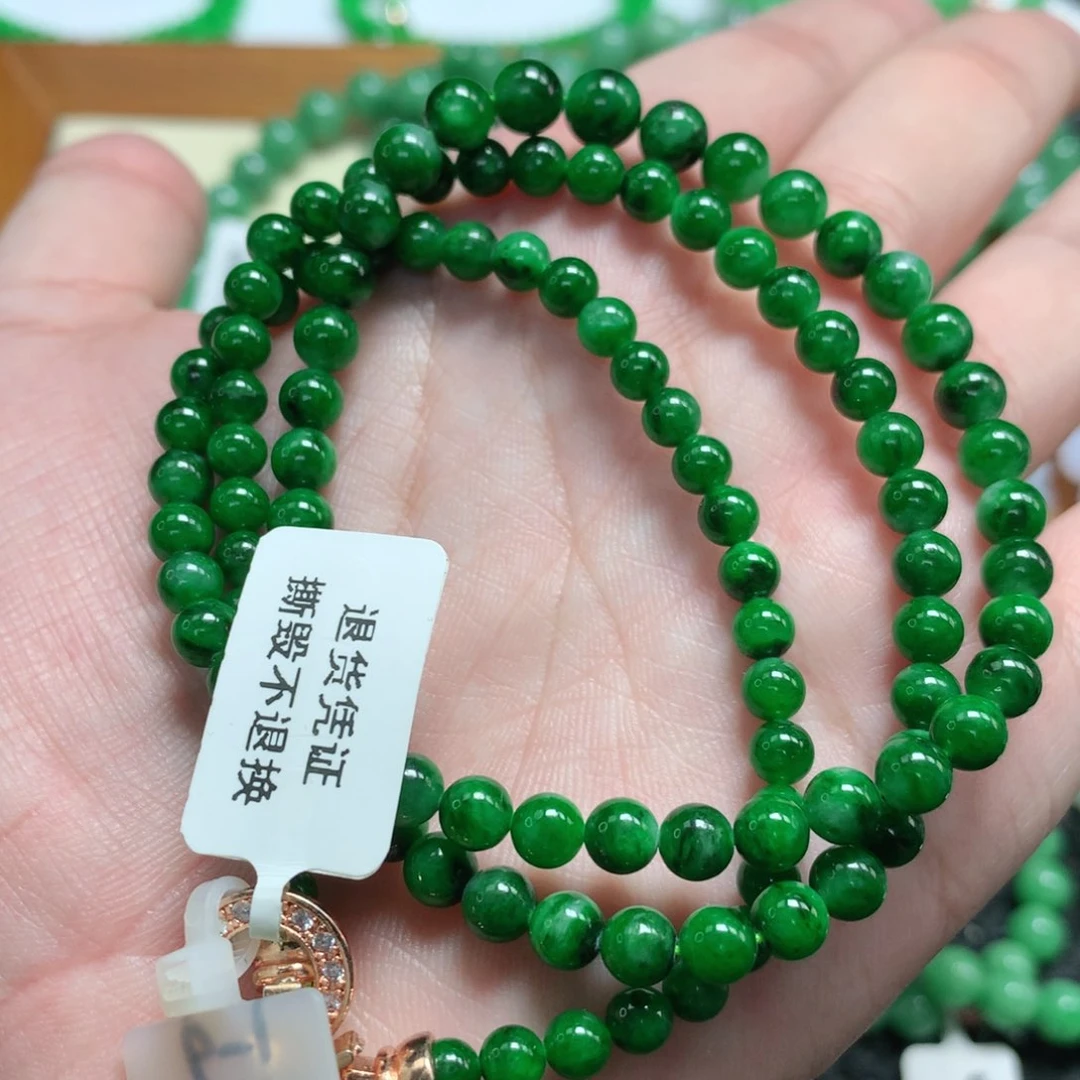 未镶嵌手链翡翠翡翠
