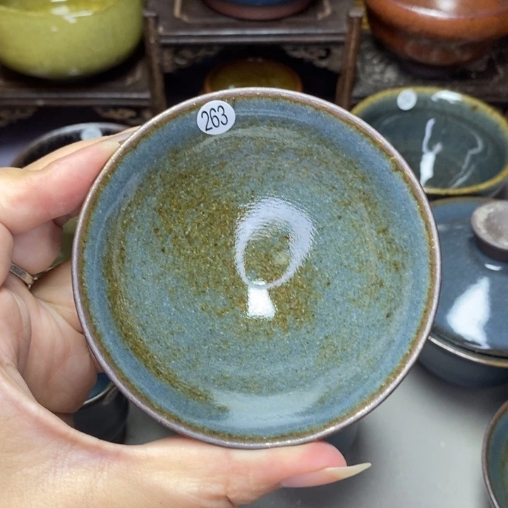 茶盏建窑建盏主人杯