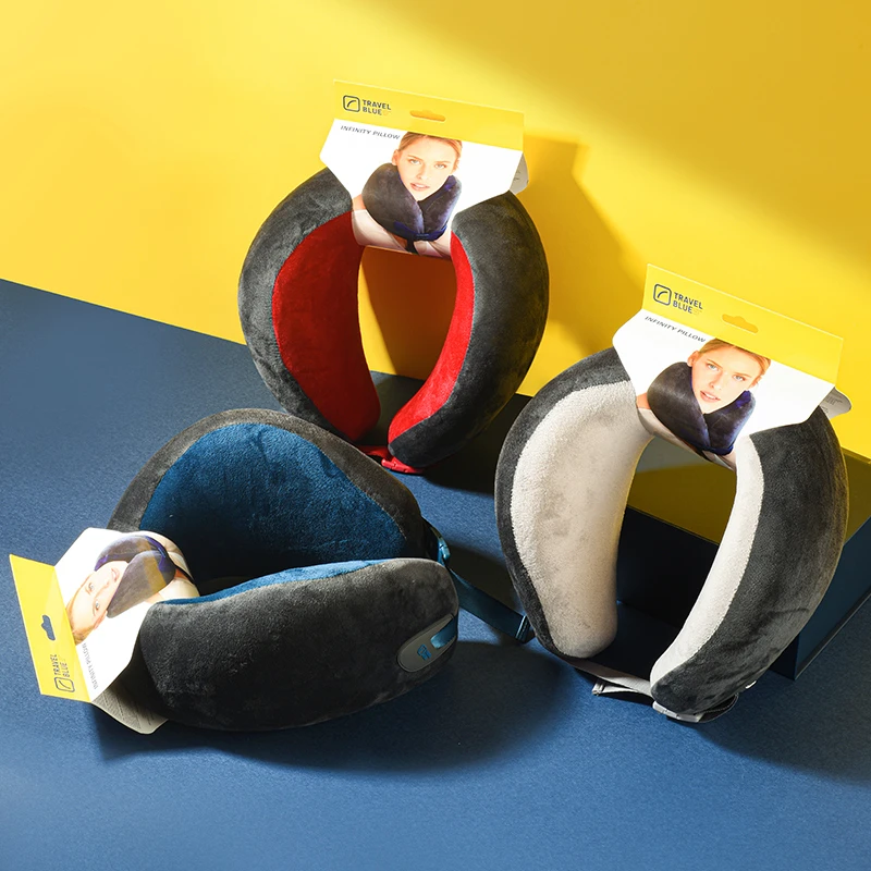 【无限】Travel Blue蓝旅无限颈枕记忆棉u型枕稳固护颈旅行护颈枕