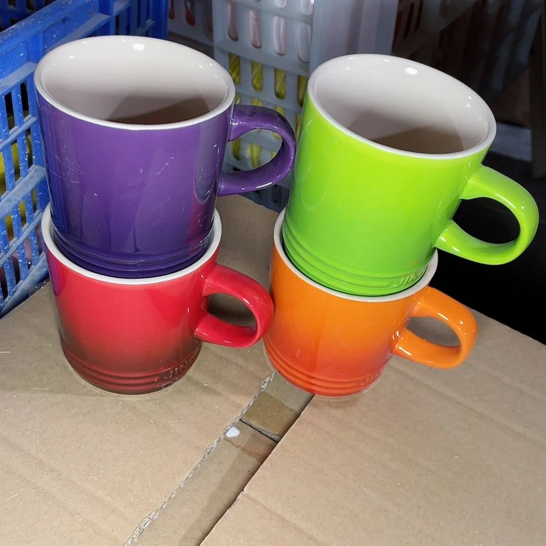 瓷片微瑕陶瓷餐具家用  三个