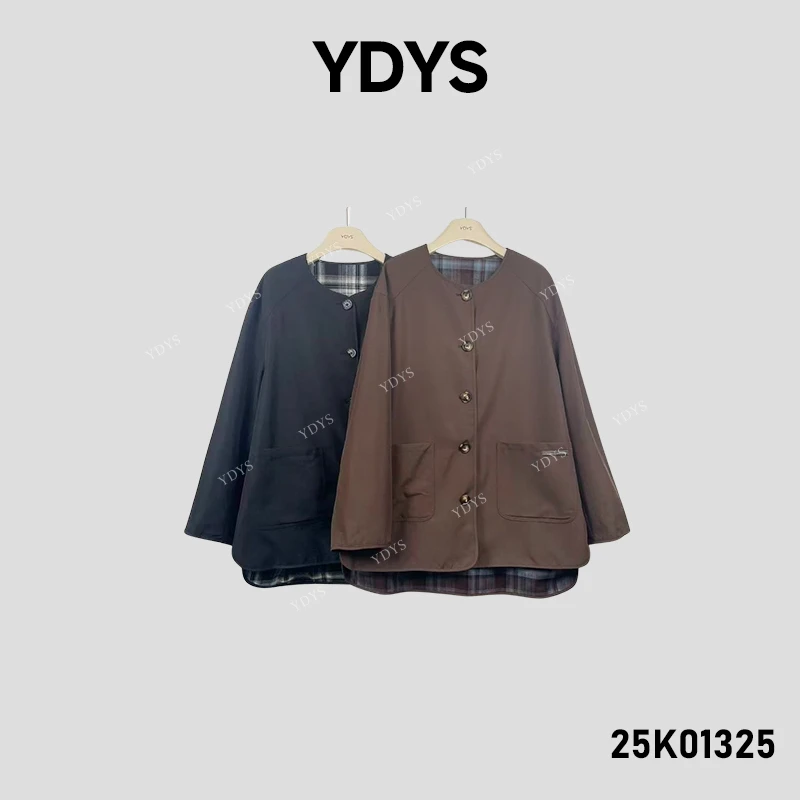 【YDYS】25K01325 2025新款时尚气质小众外套