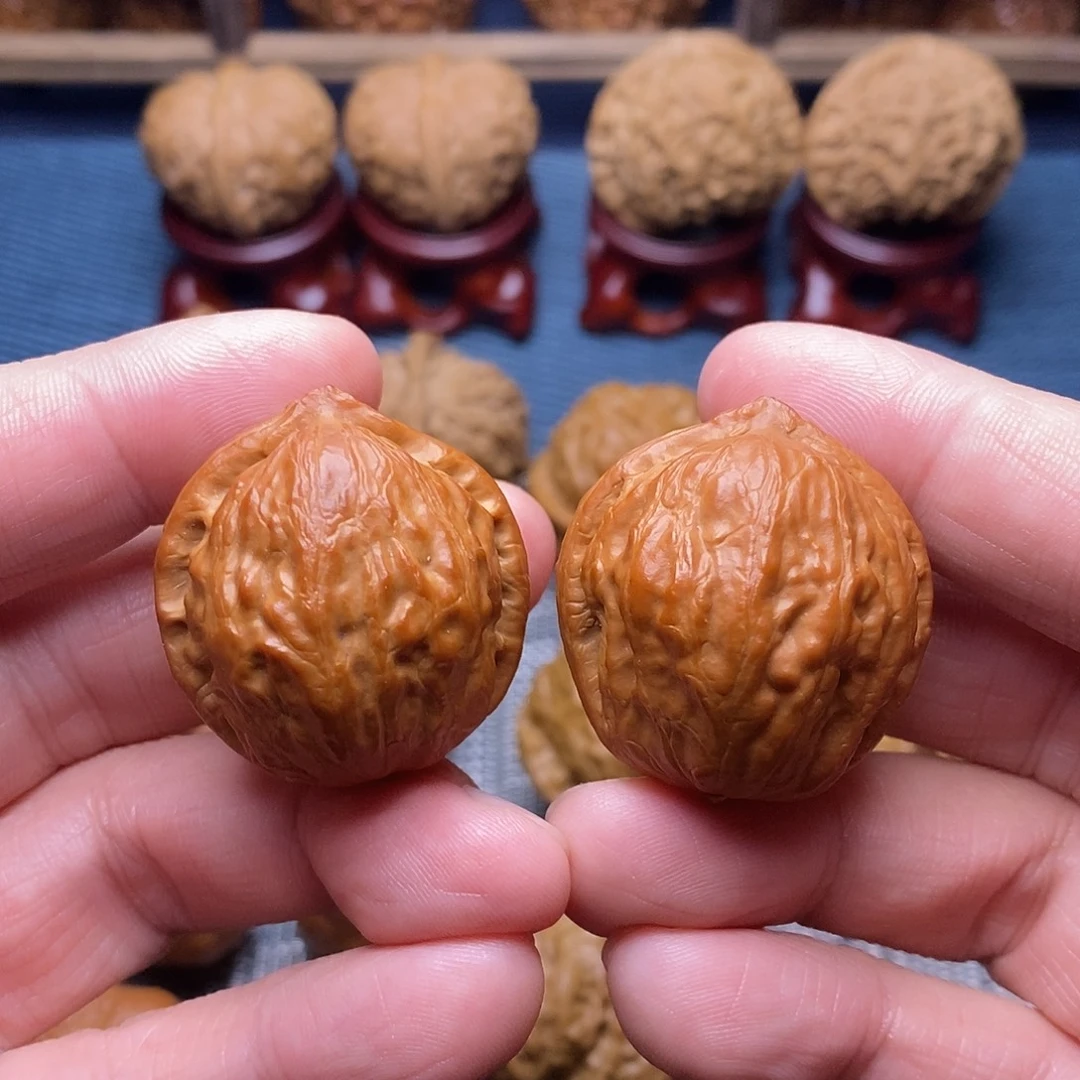 把件文玩核桃精品 精品 精品 小手捻 小秋子 无药 无坏 无打底