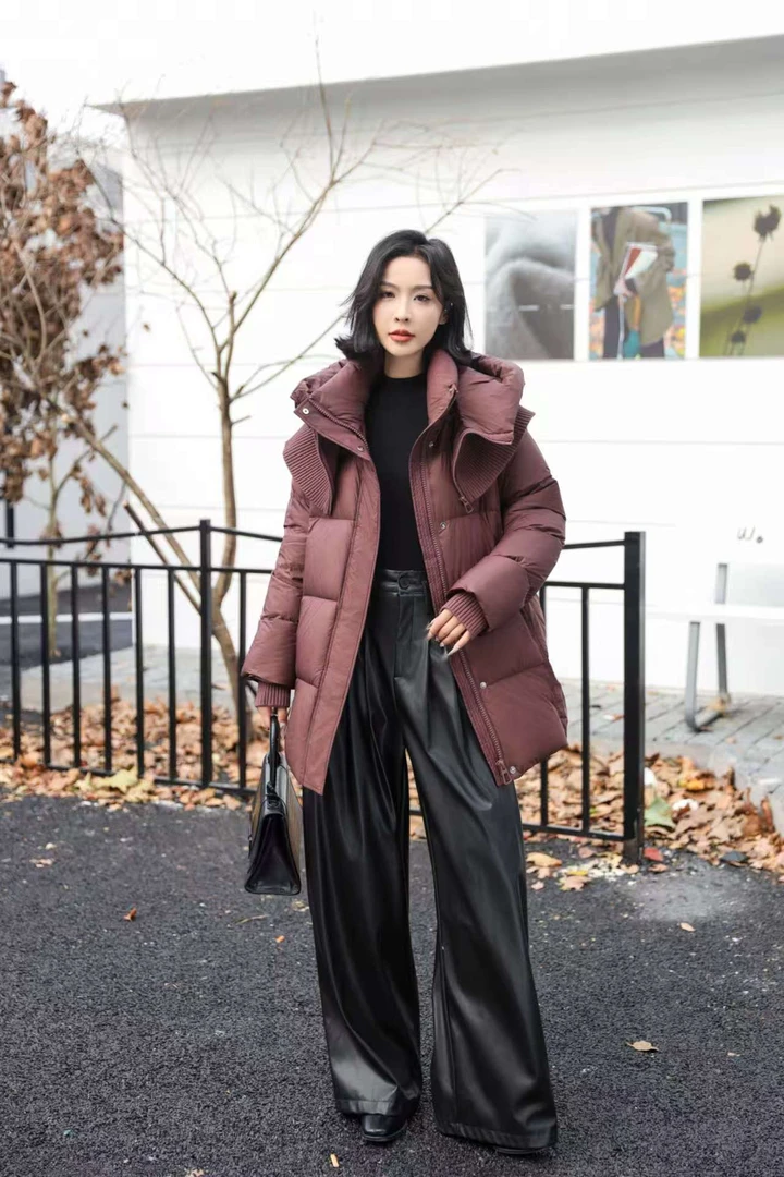 女冬季羽绒短款款收腰反季韩版