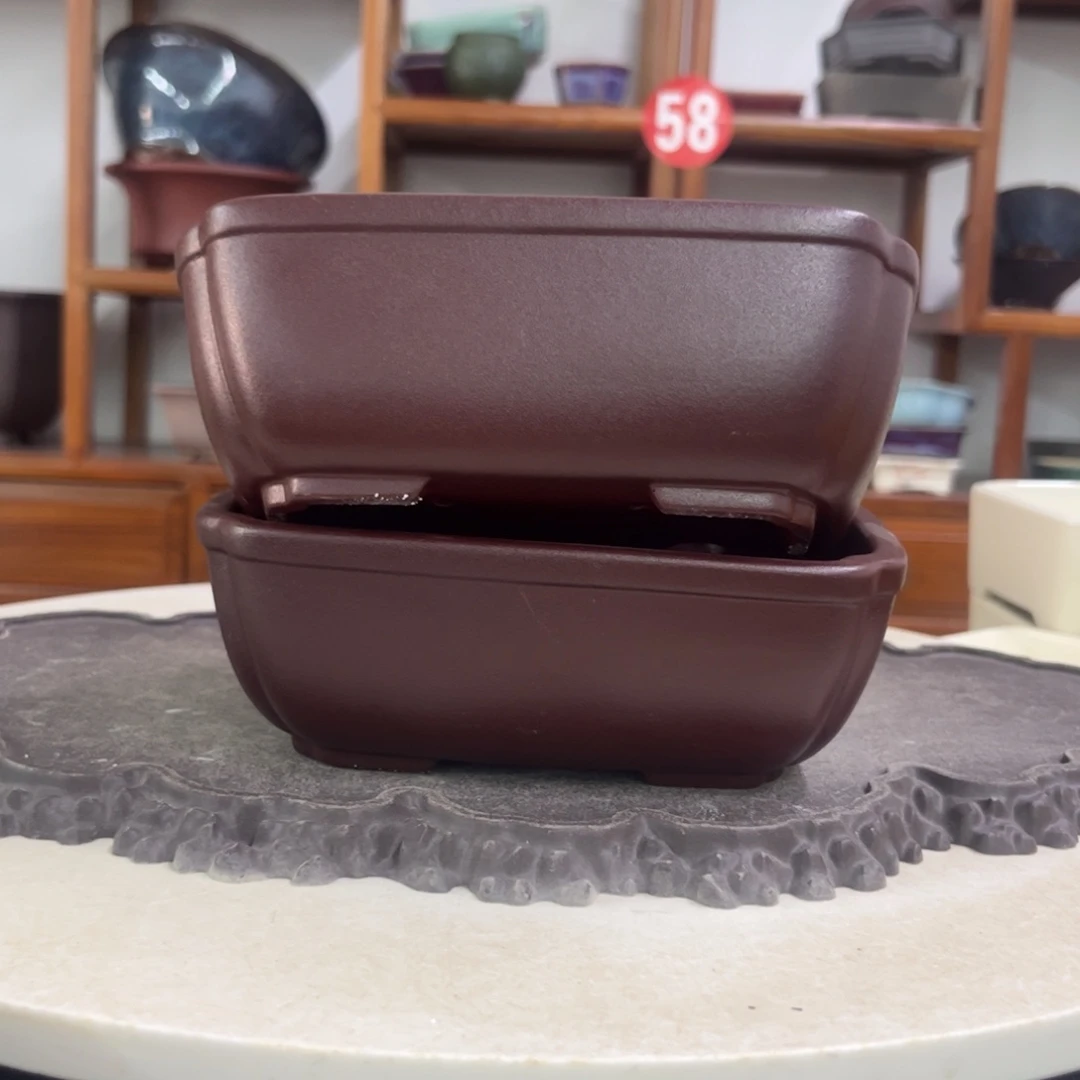 紫砂花盆瑕疵6-16/13-2。。。